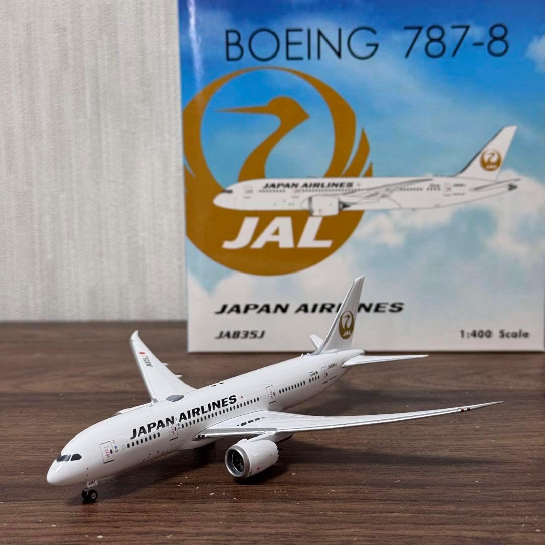 得価，限定セール JAL B787-8 JA835J 金の鶴丸 1：400 Phoenix